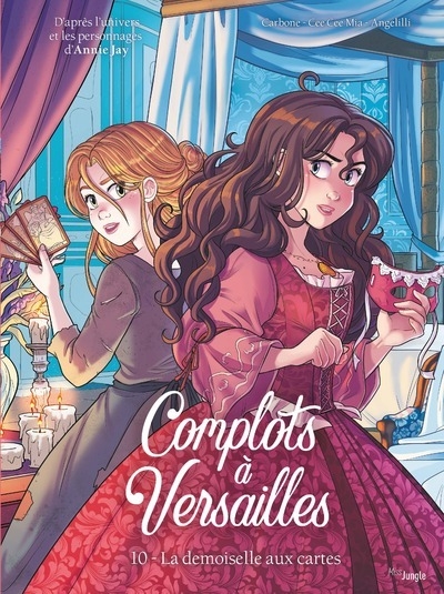 Complots à versailles - tome 10 la demoiselle aux cartes - Image principale
