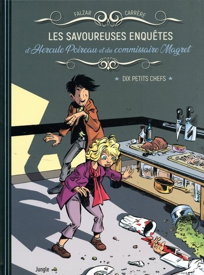 Les savoureuses enquêtes d'hercule poireau et du commissaire magret - tome 1 dix petits chefs - Image principale