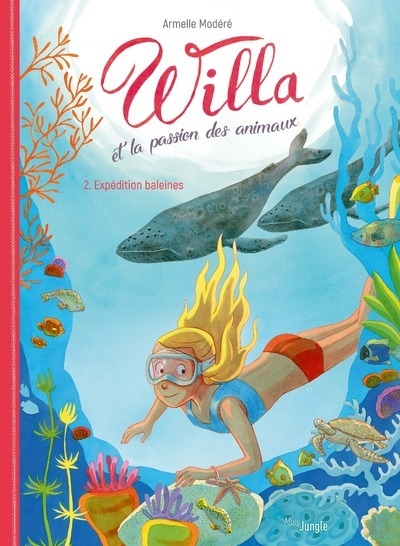 Willa et la passion des animaux - tome 2 expédition baleines - Image principale