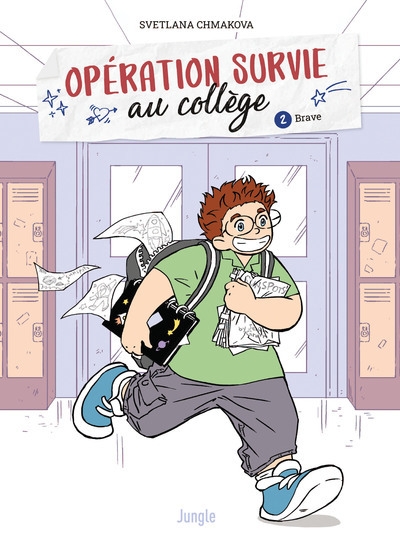Opération survie au collège - tome 2 brave - Image principale