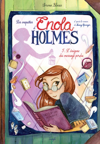Les enquêtes d'enola holmes - tome 5 l'égnime du message perdu - Image principale