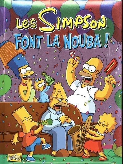 Les simpson spécial fêtes - tome 4 font la nouba - Image principale