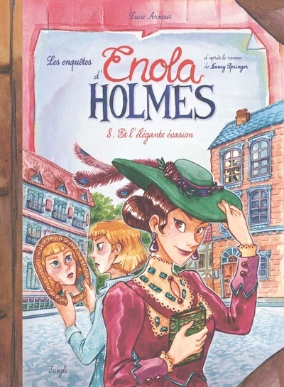Les enquêtes d'enola holmes - tome 8 et l'élégante évasion - Image principale