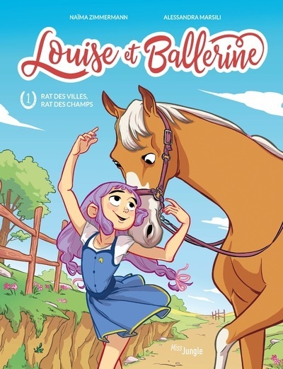 Louise et ballerine - tome 1 rat des villes rat des champs - Image principale