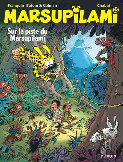 Marsupilami - tome 25 - sur la piste du marsupilami - Image principale