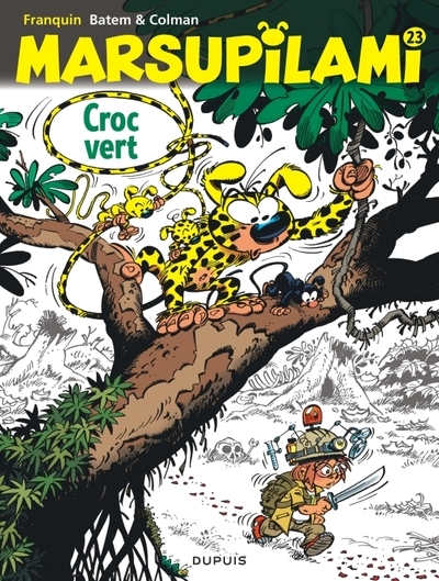 Marsupilami - tome 23 - croc vert - Image principale