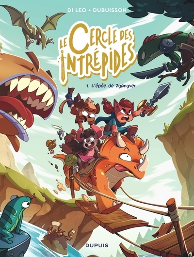 Le cercle des intrépides - tome 1 - l'épée de zgangver - Image principale