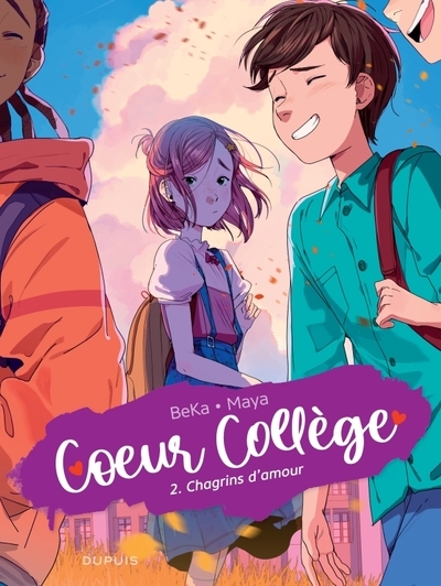 Coeur collège - tome 2 - chagrins d'amour - Image principale