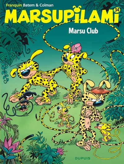 Marsupilami - tome 34 - marsu club - Image principale