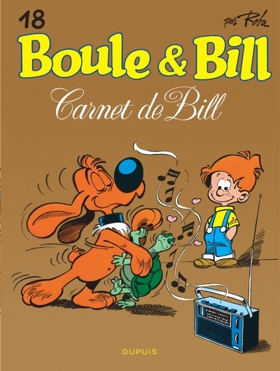 Boule et bill - tome 18 - carnet de bill - Image principale