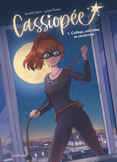 Cassiopée - tome 1 - collège, cabrioles et cambriole - Image principale