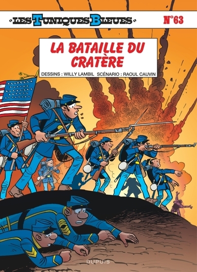 Les tuniques bleues - tome 63 - la bataille du cratère - Image principale