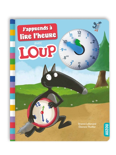 J'apprends à lire l'heure avec loup - Image principale