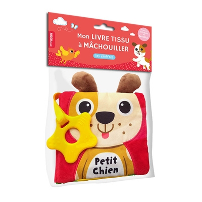 Mon livre tissu à machouiller - petit chien - Image principale