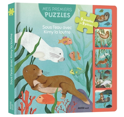 Mes premiers puzzles - sous l'eau avec kimy la loutre - Image principale