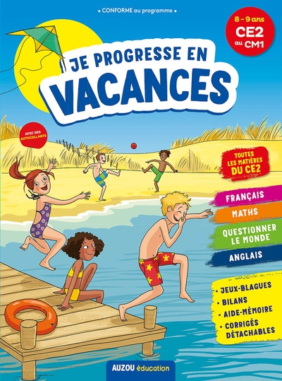 Auzou vacances - du ce2 au cm1 - Image principale