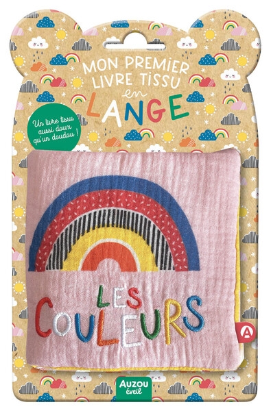 Mon premier livre tissu en lange - les couleurs - Image principale