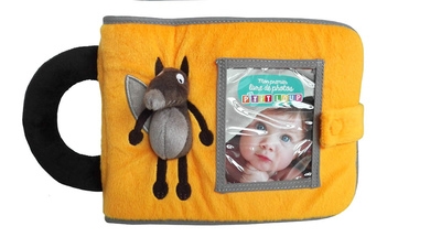 Mon livre-photo p'tit loup en tissu - Image principale