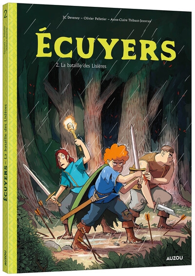 Écuyers - tome 2 la bataille des lisières - Image principale