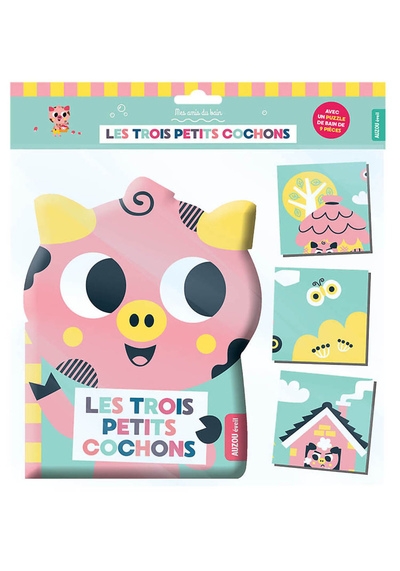 Mes amis du bain - les trois petits cochons - Image principale