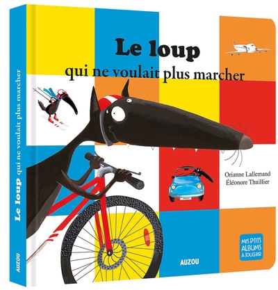 Le loup qui ne voulait plus marcher - album à toucher - Image principale