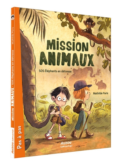 Mission animaux - tome 01 sos éléphants en détresse - Image principale