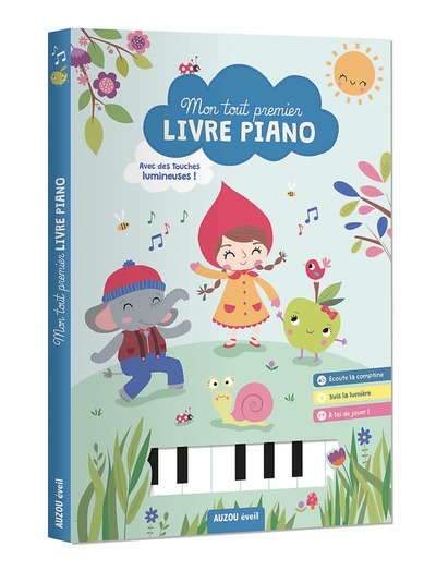Mon tout premier livre piano avec des touches lumineuses ! - Image principale