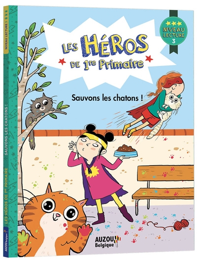 Les héros de 1re primaire - niveau 3 - sauvons les chatons ! - Image principale