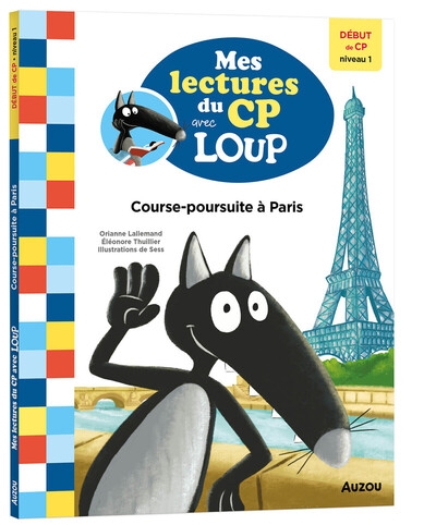 Course poursuite à paris - lecture loup cp - Image principale
