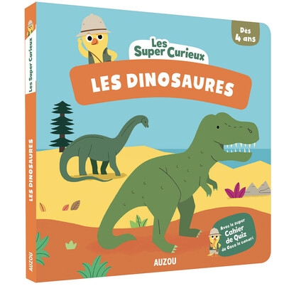 Les super curieux - les dinosaures - Image principale