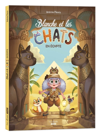 Blanche et les chats en égypte - Image principale