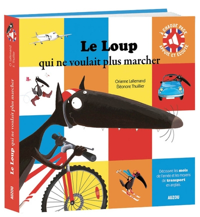 Le loup qui ne voulait plus marcher - version sonore et bilingue - Image principale