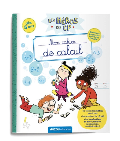 Les héros du cp - mon cahier de calcul - Image principale