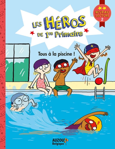 Les héros de 1re primaire - tous à la piscine ! - Image principale