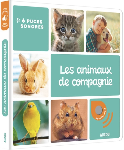 Les animaux de compagnie - livre sonore - Image principale