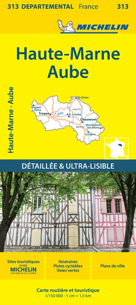 Carte départementale aube, haute-marne - Image principale
