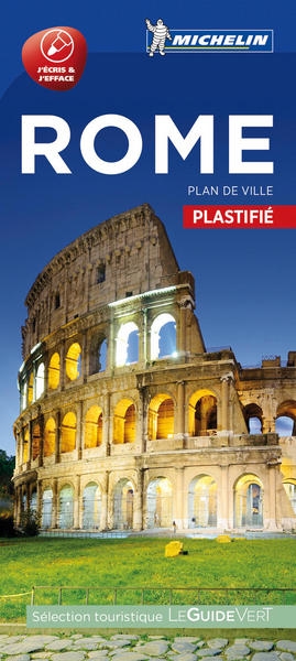 Plan rome (plastifié) - Image principale