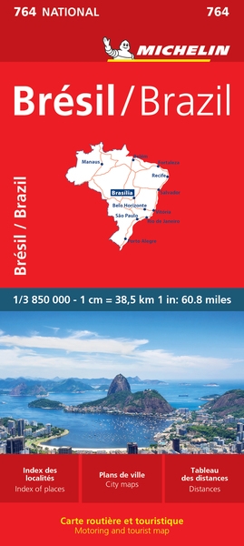Carte nationale brésil / brazil - Image principale
