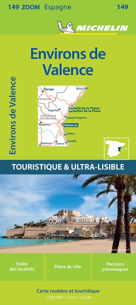 Carte zoom environs de valence - Image principale