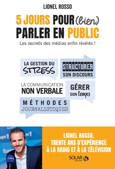 5 jours pour (bien) parler en public - les secrets des médias enfin révélés ! - Image principale