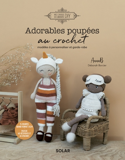 Adorables poupées au crochet - modèles à personnaliser et garde-robe - Image principale