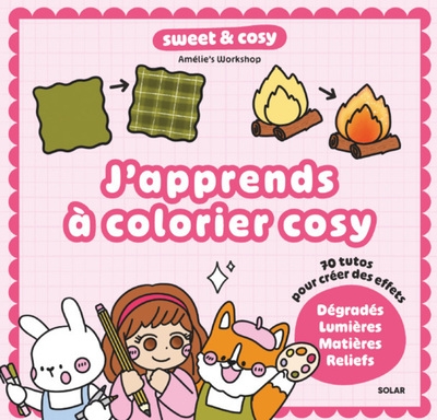 J'apprends à colorier cosy - Image principale