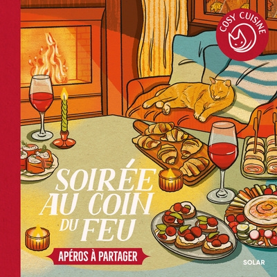 Soirée au coin du feu - apéros à partager - Image principale