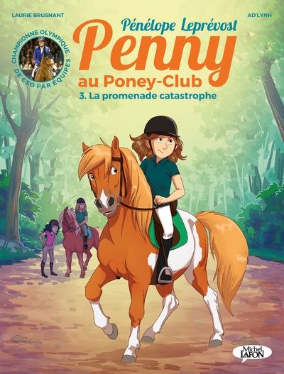 Penny au poney-club - tome 3 la promenade catastrophe - tome 3 - Image principale