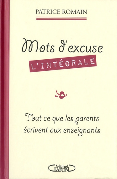 Mots d'excuse l'intégrale - Image principale