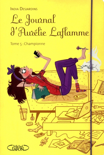 Le journal d'aurelie laflamme - tome 5 championne - Image principale