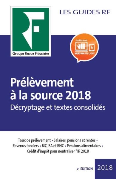 Prélèvement à la source 2018 - Image principale