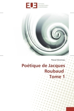 Poétique de jacques roubaud tome 1 - Image principale