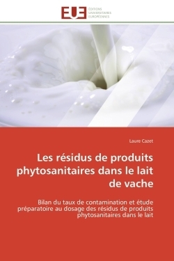 Les résidus de produits phytosanitaires dans le lait de vache - Image principale
