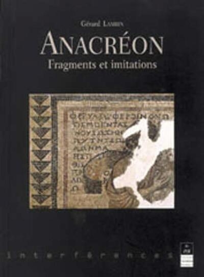 Anacreon fragments et imitations - Image principale